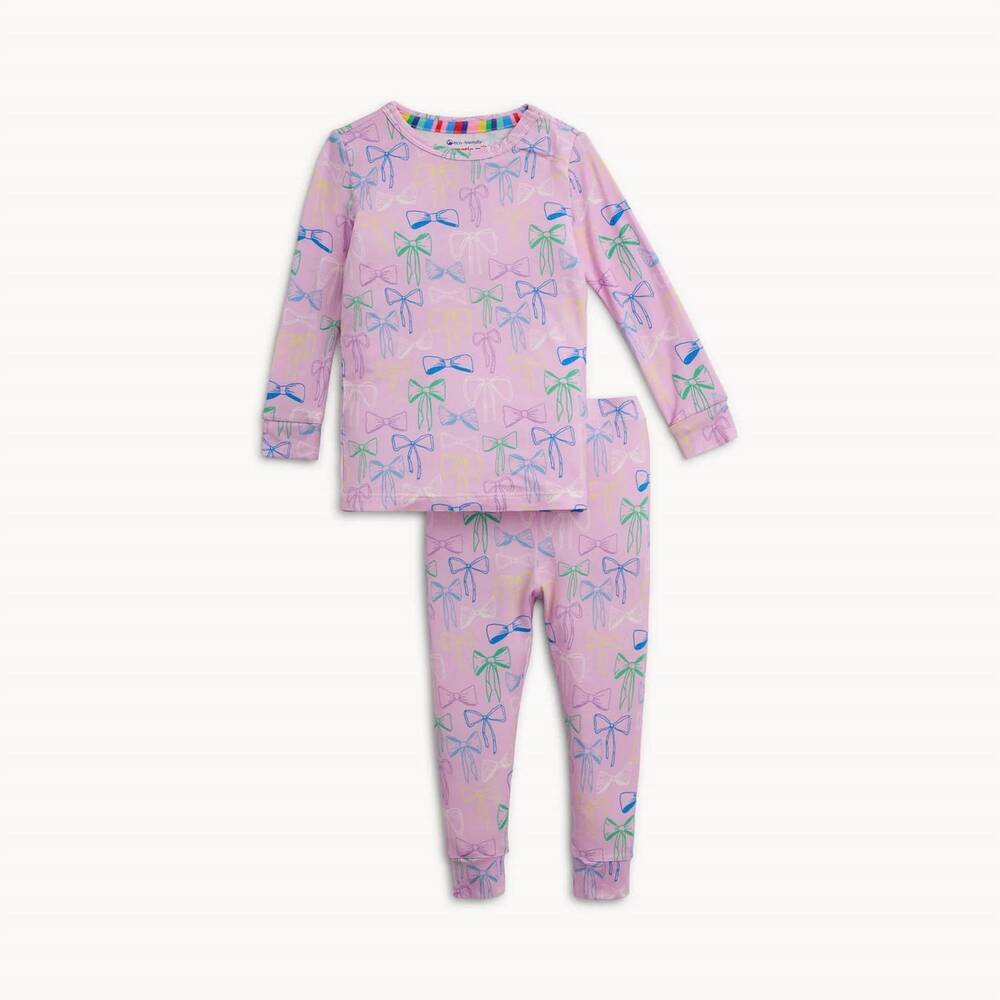NEW MAGNETIC ME kids take a bow modal magnetic pajama set in takab